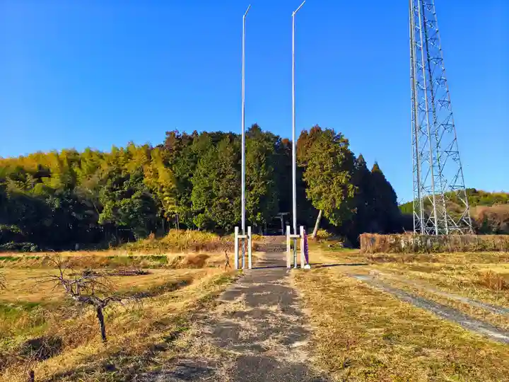 小山神社の自然