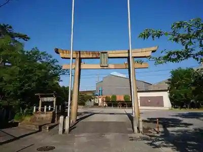 平坂熊野神社の鳥居