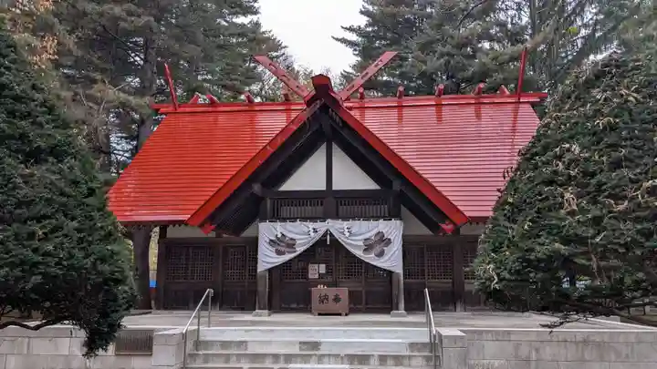 十勝護国神社の本殿・本堂