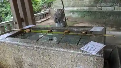 江島神社の手水舎