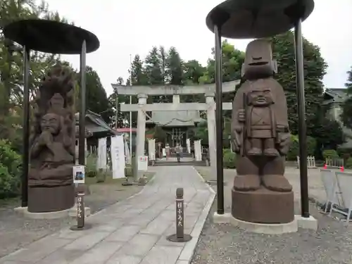 今市報徳二宮神社の像