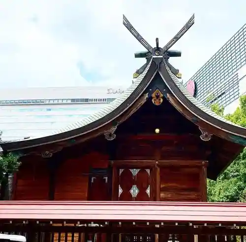 警固神社の本殿・本堂