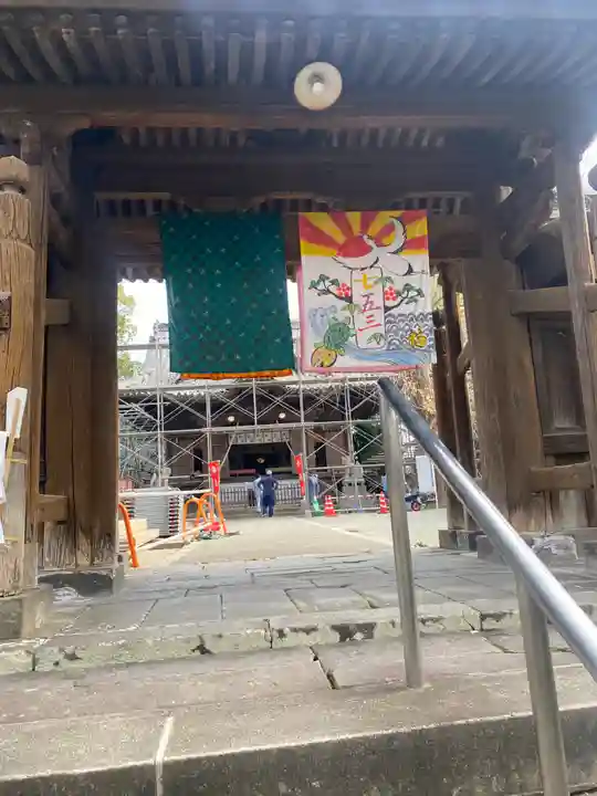 福島八幡宮の山門・神門
