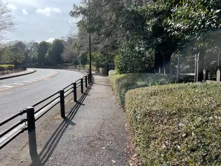 山の神神社の周辺