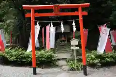 山名八幡宮の鳥居