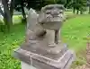 美沢神社の狛犬