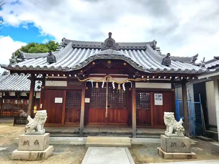 長洲貴布禰神社の本殿・本堂