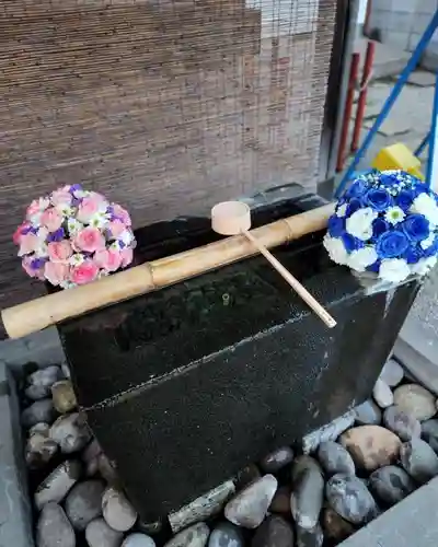 上尾御嶽神社の手水