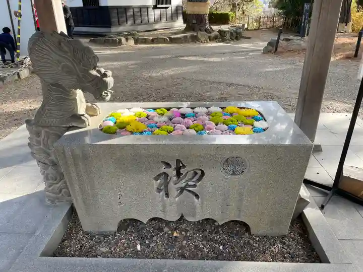 龍城神社の手水舎