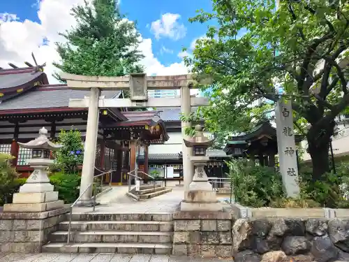 白龍神社の鳥居