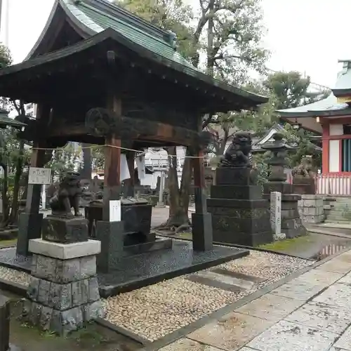 鮫州八幡神社の手水舎