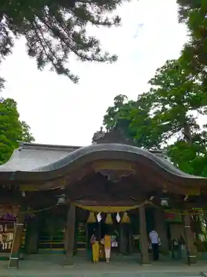 越中一宮 髙瀬神社の本殿・本堂