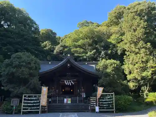 白子熊野神社の本殿