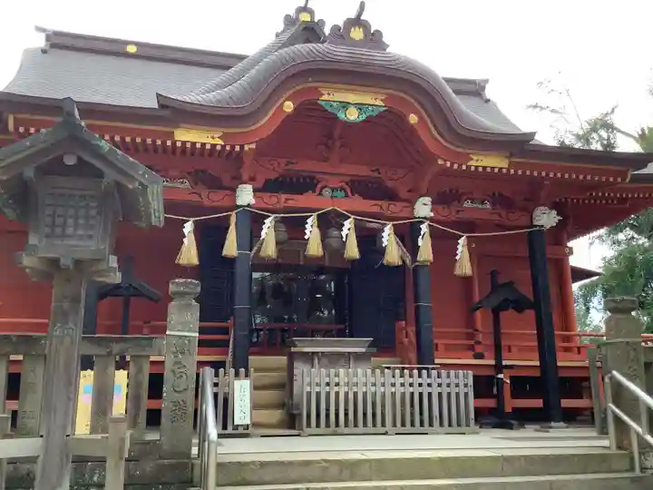 飯香岡八幡宮の本殿・本堂