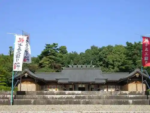 山口縣護國神社の本殿・本堂