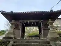 八幡神社(志方八幡神社)の山門・神門