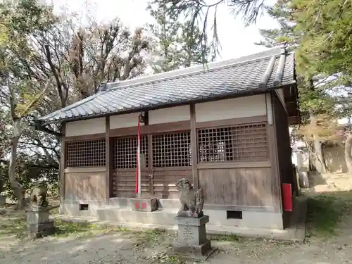 倭恩智神社の本殿