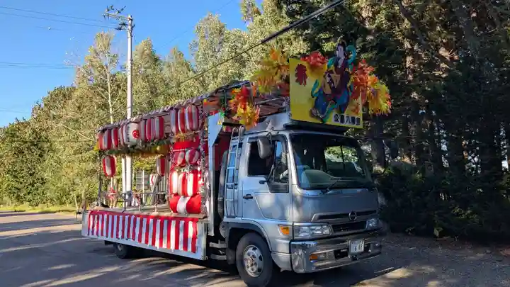 公園八幡宮のお祭り