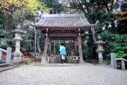 五社大明神社の手水舎