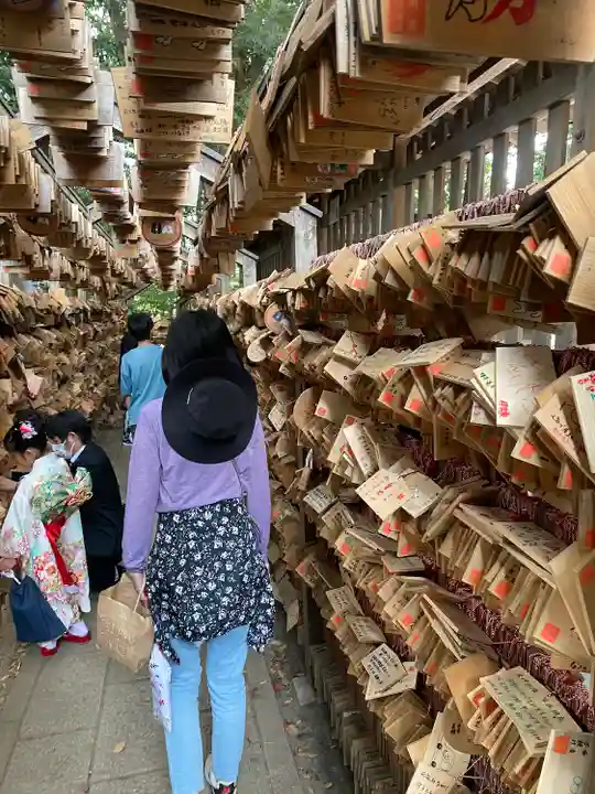 川越氷川神社の絵馬