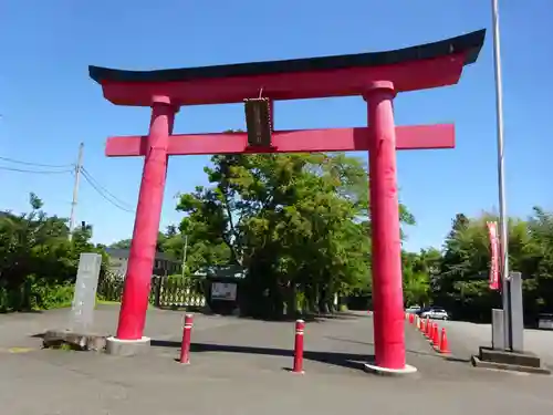 白笹稲荷神社の鳥居