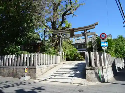 白山神社の鳥居