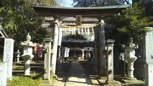 沓掛香取神社の鳥居