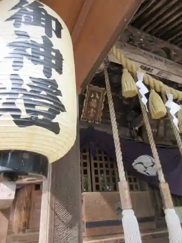 間々田八幡宮の本殿・本堂