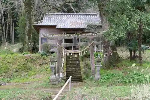 大平神社の鳥居