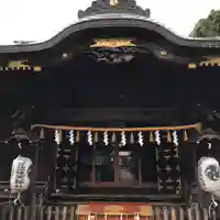 阿豆佐味天神社 立川水天宮の本殿・本堂