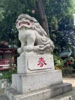 葛西神社の狛犬