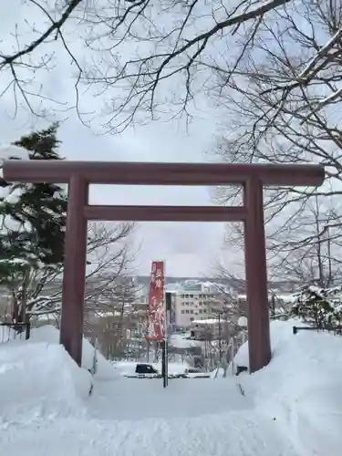 厚別神社の鳥居