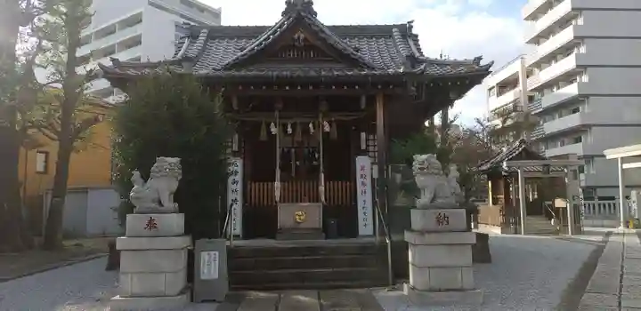 高田氷川神社の本殿・本堂