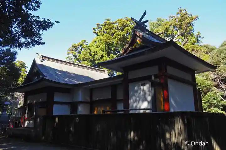 息栖神社の本殿・本堂
