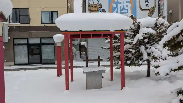 旭川銀座弁天神社の手水舎