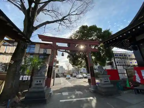 須賀神社の鳥居