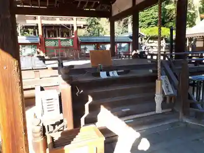 氷室神社の本殿・本堂