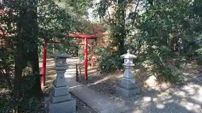 谷保天満宮の鳥居