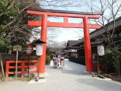賀茂御祖神社(下鴨神社)の鳥居