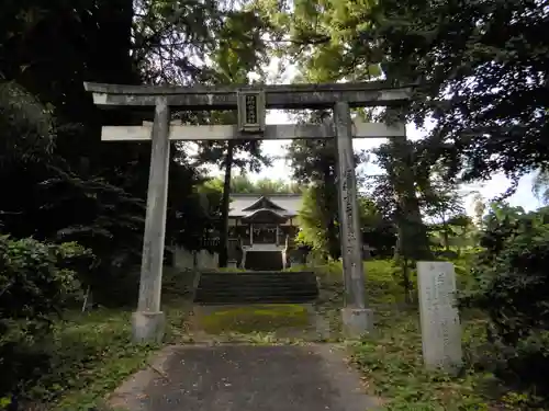 伊射奈美神社の鳥居