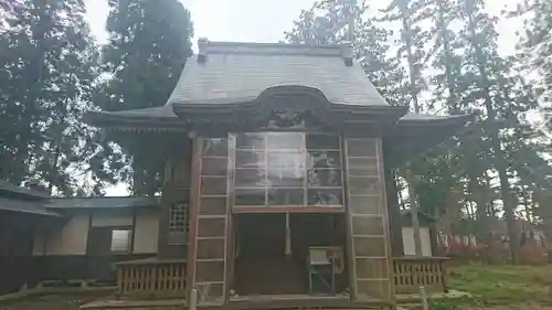 浅舞八幡神社の本殿