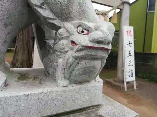 天照神社の狛犬