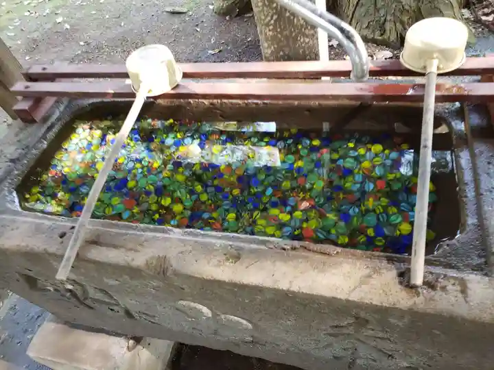 東蕗田天満社の手水舎