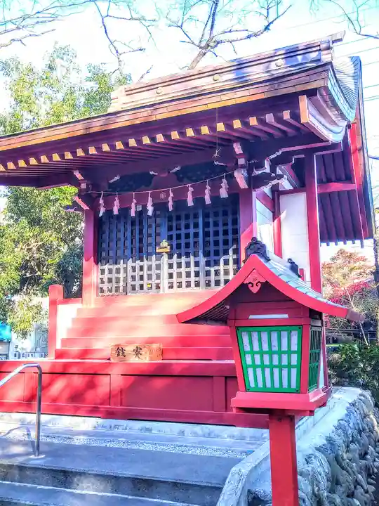 柞祖霊社の本殿・本堂