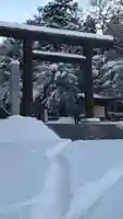 北海道神宮の鳥居