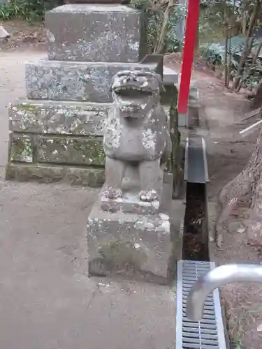 高瀧神社の狛犬