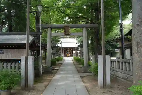 丸子山王日枝神社の鳥居