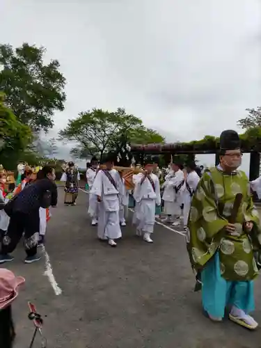 武蔵御嶽神社のお祭り