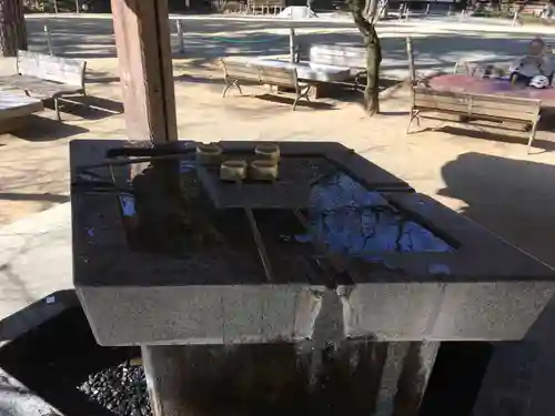 武田神社の手水舎