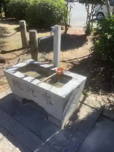 来迎院（常楽寺塔頭）の手水舎